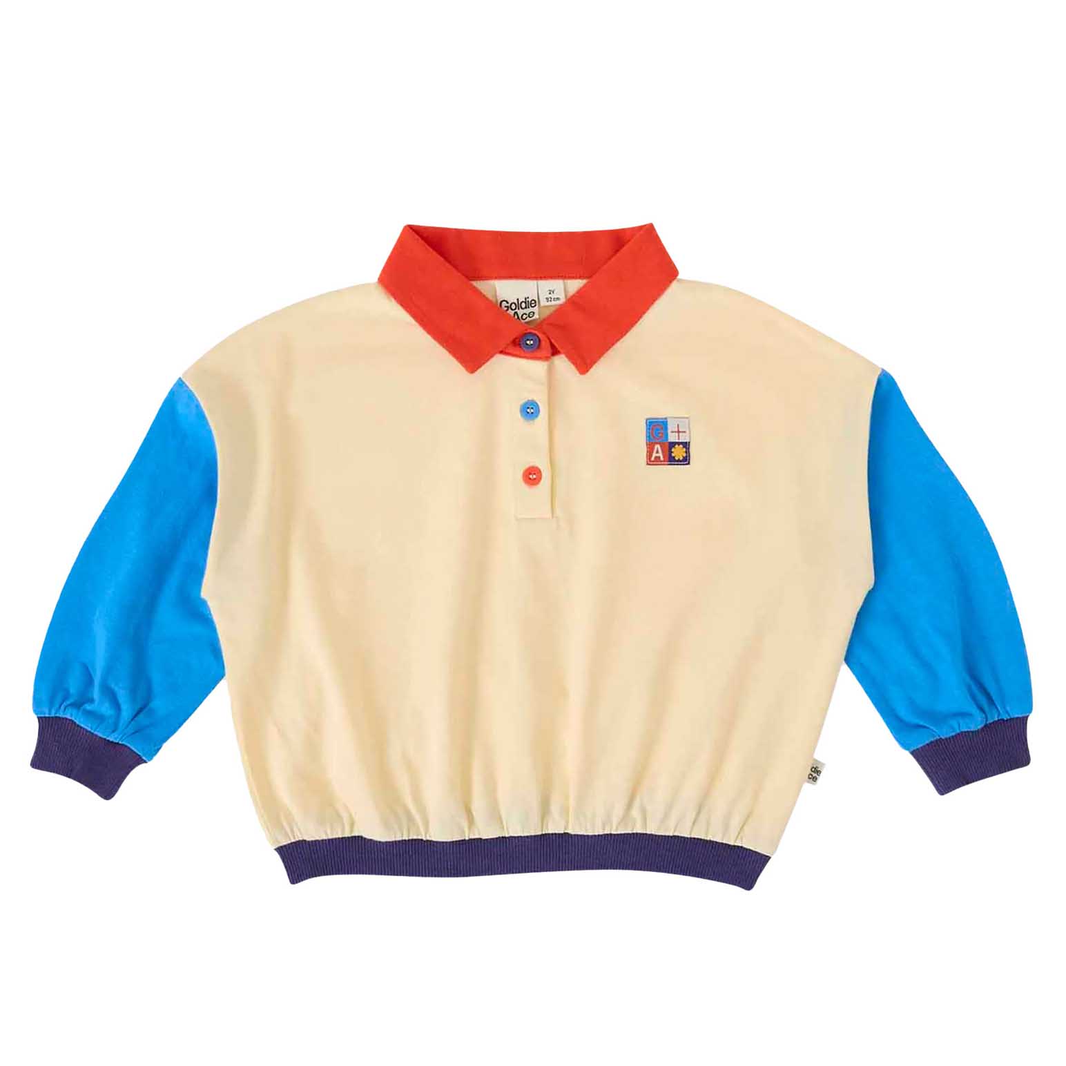 Goldie + Ace Relaxed Rugby Sweat Top 6M-2Y